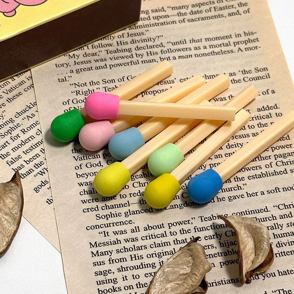 Match Stick Erasers