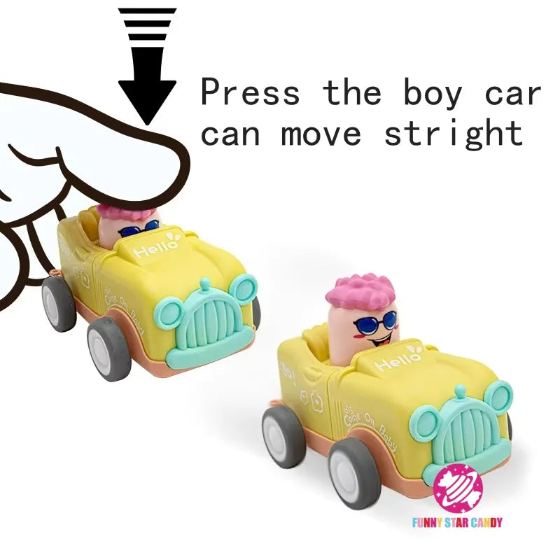 Press & Play Car & Bubble Blower Wand