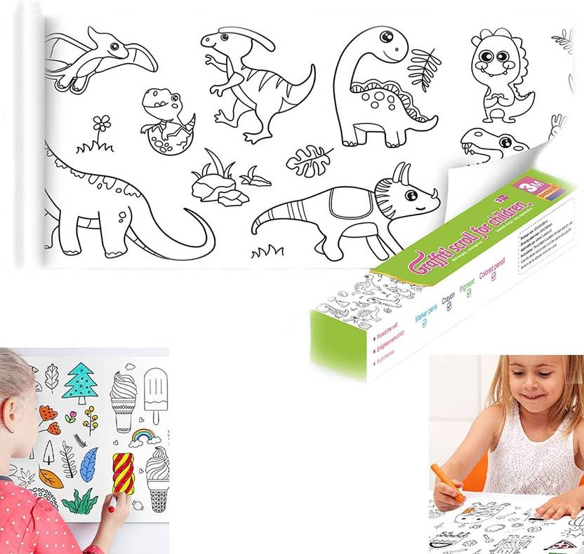 Color & Create – The Magic Coloring Paper Roll