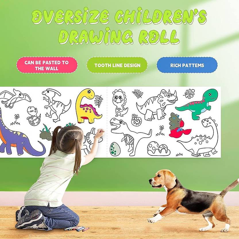 Color & Create – The Magic Coloring Paper Roll