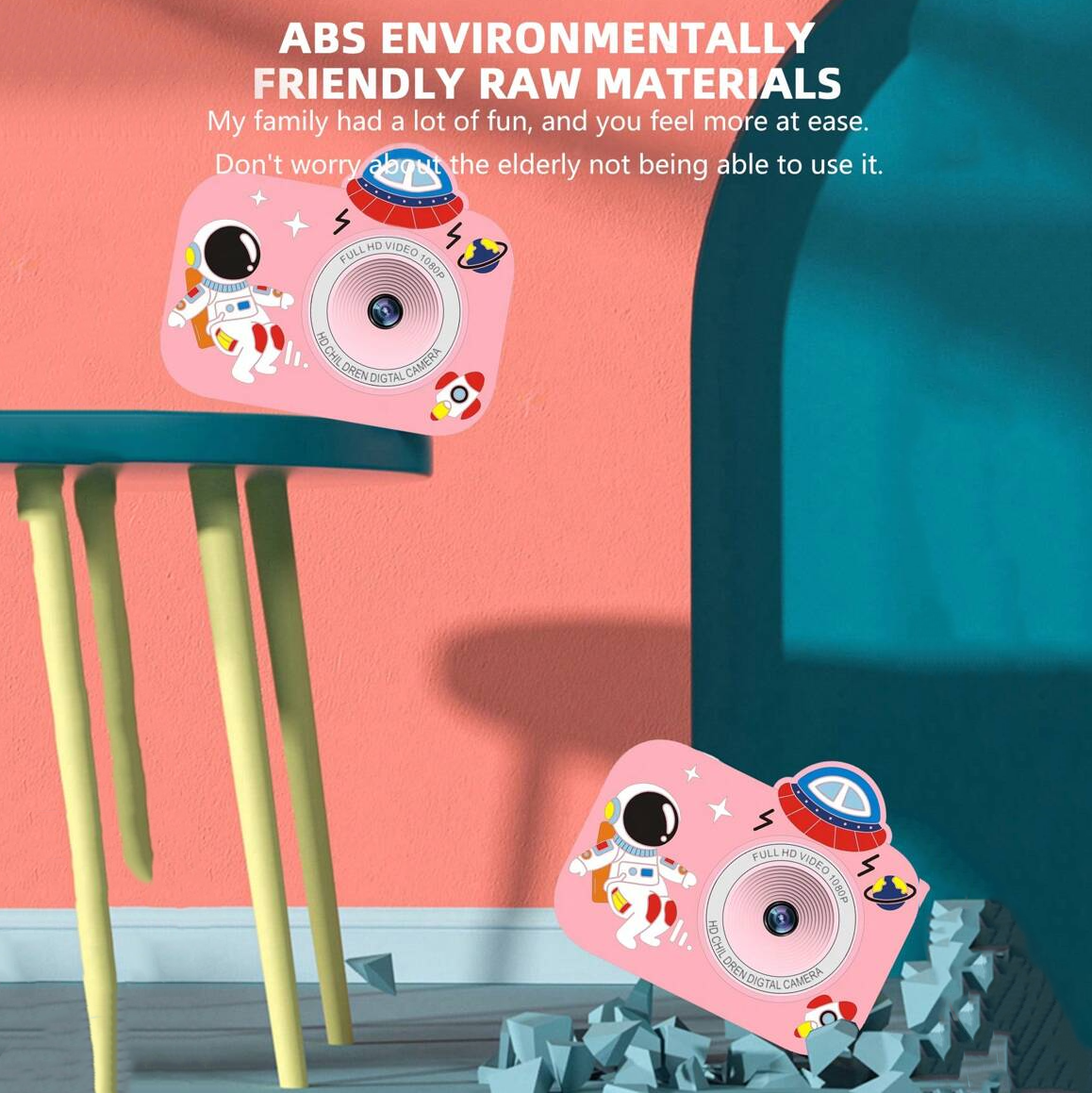 Space Theme Kids Digital Camera