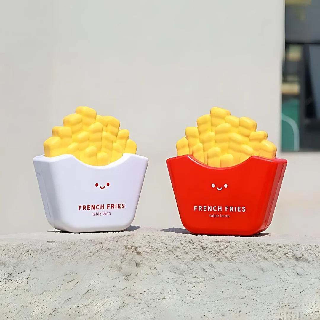 French Fries Night Lamp With Sharpener