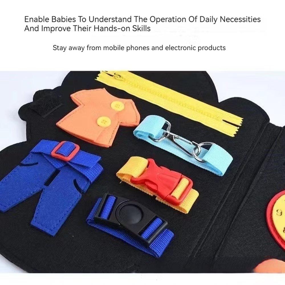 Montessori Busy Board – Fun & Learning in One!