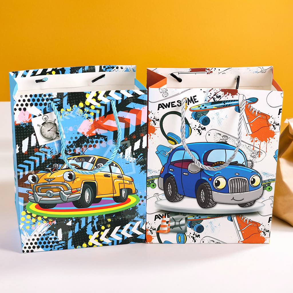 Ultimate Car Theme Gift Paper Bag