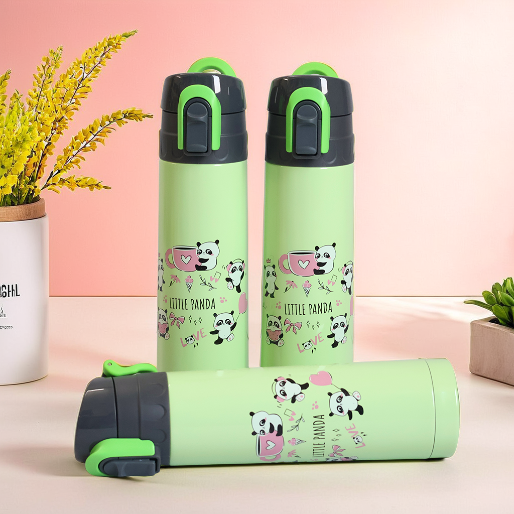 Cute Panda 500ml Water Bottle – Stay Refreshed in Style