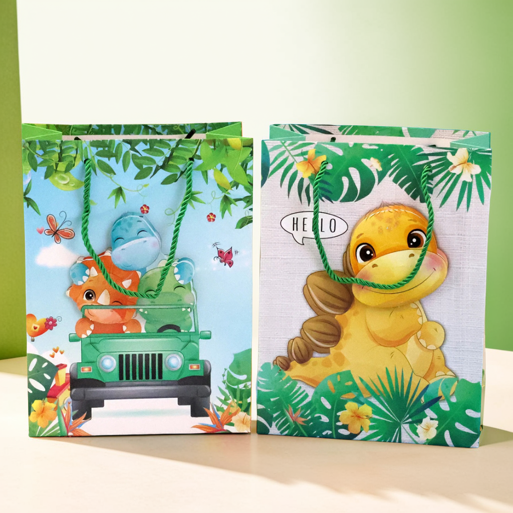 Dino Adventure Paper Gift Bag