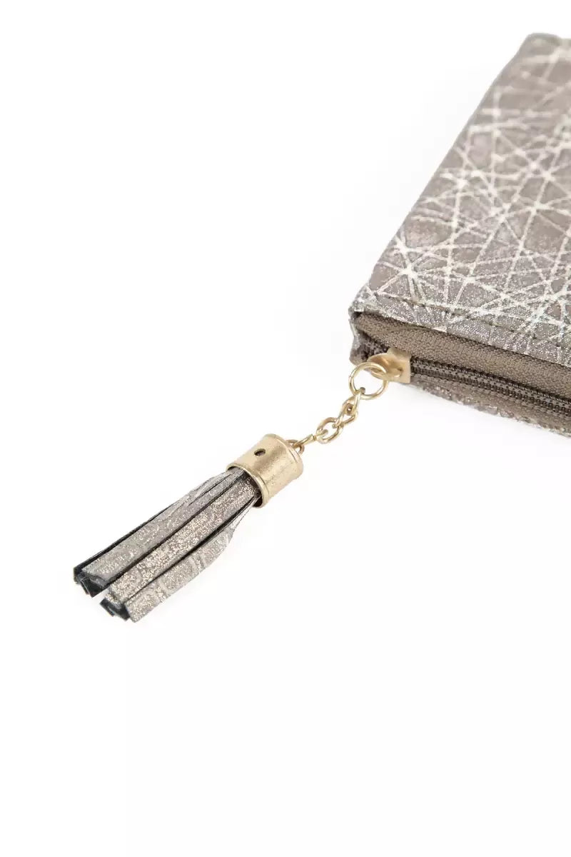 Glittering Small Coin Purse for Girls and Women - Olive Green