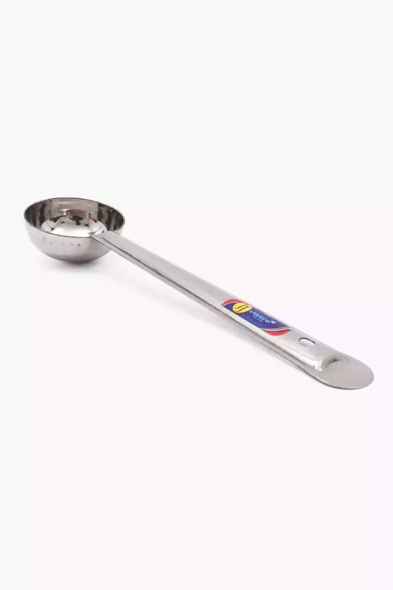 Stainless Steel Deep & Serving Ladle Set - 2 Pcs (Combo Pack)