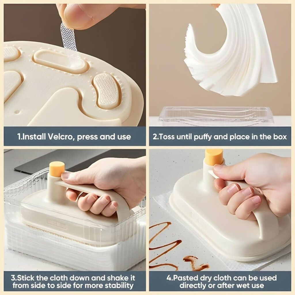 Magic Cleaning Brush Protecting Hands Kitchen & Home Tool