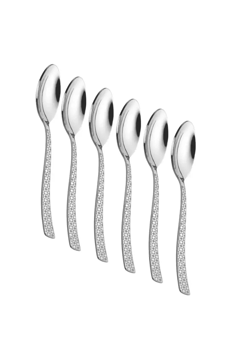 Prabha Stainless Steel Allure Baby Spoon Set - 16cm