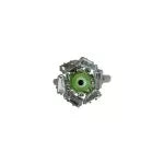 Sapphire green Serenity Evil Eye Ring