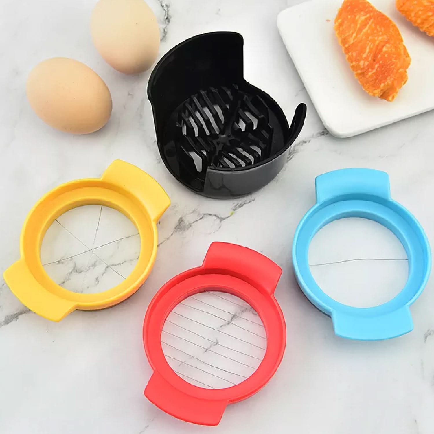 3-in-1 Multifunction Vegetable Slicer – Manual Grater, Shredder & Slicer for Kitchen Use