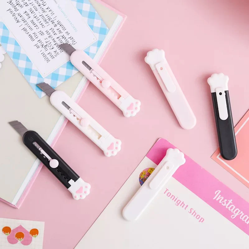 Kawaii Paw Pocket Paper Cutter