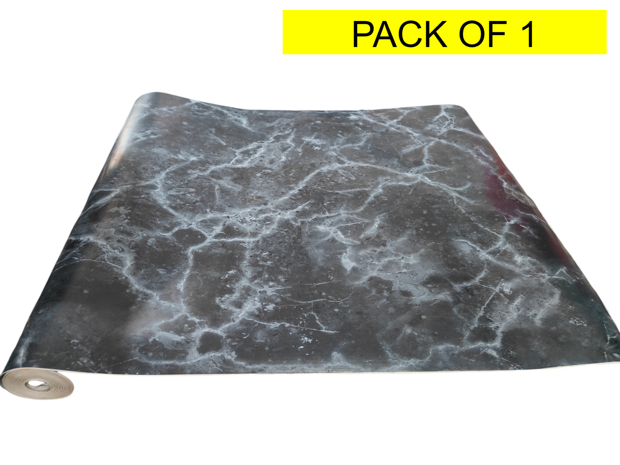 MOREMOTION Black HD Marble Type wallpaper for Kitchen Adhesive (300 ml)