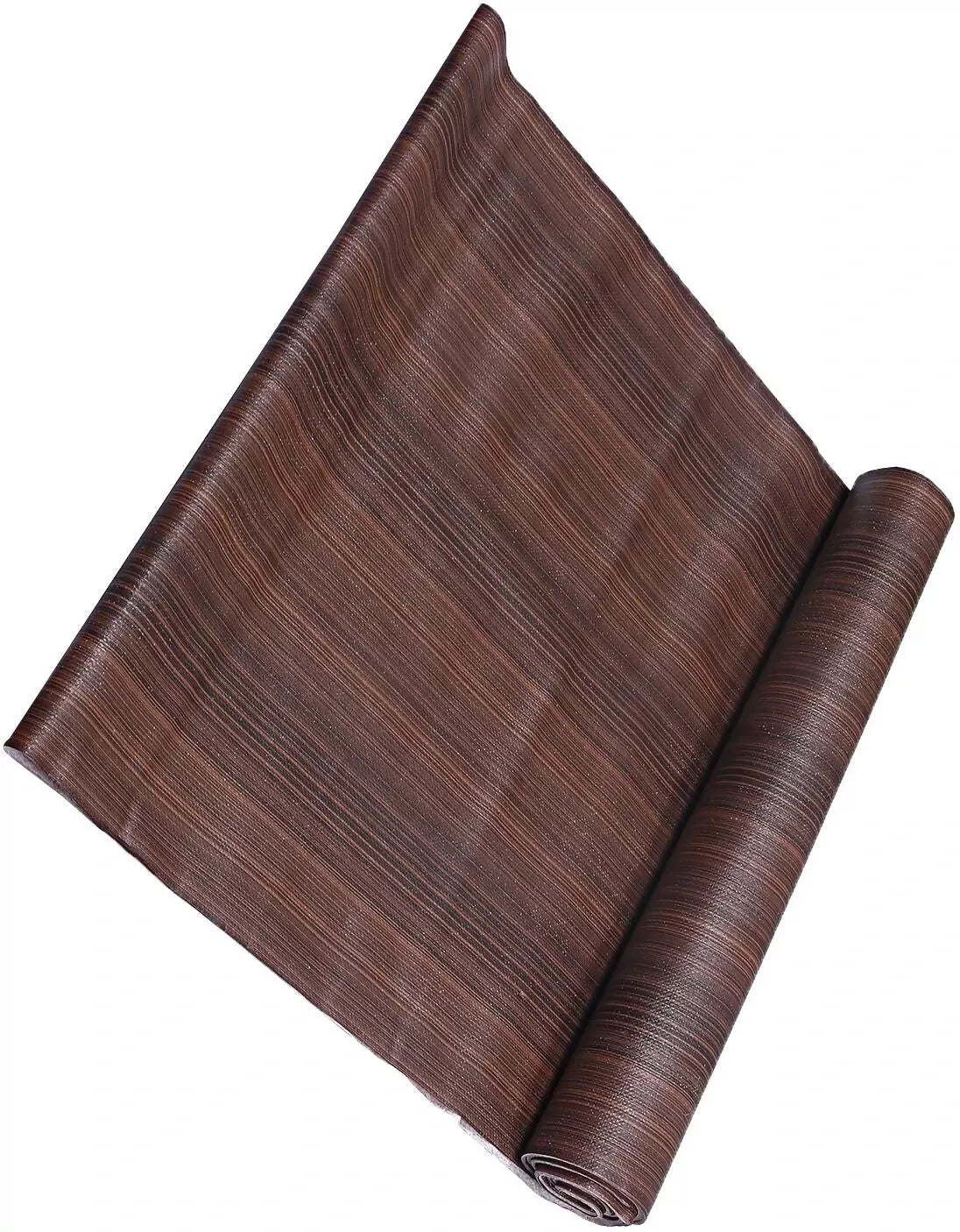 Mopak Decor ShelfLiner used for Wardrobe kitchen cabinet Drawer Slab Roll (Dark Brown Line)