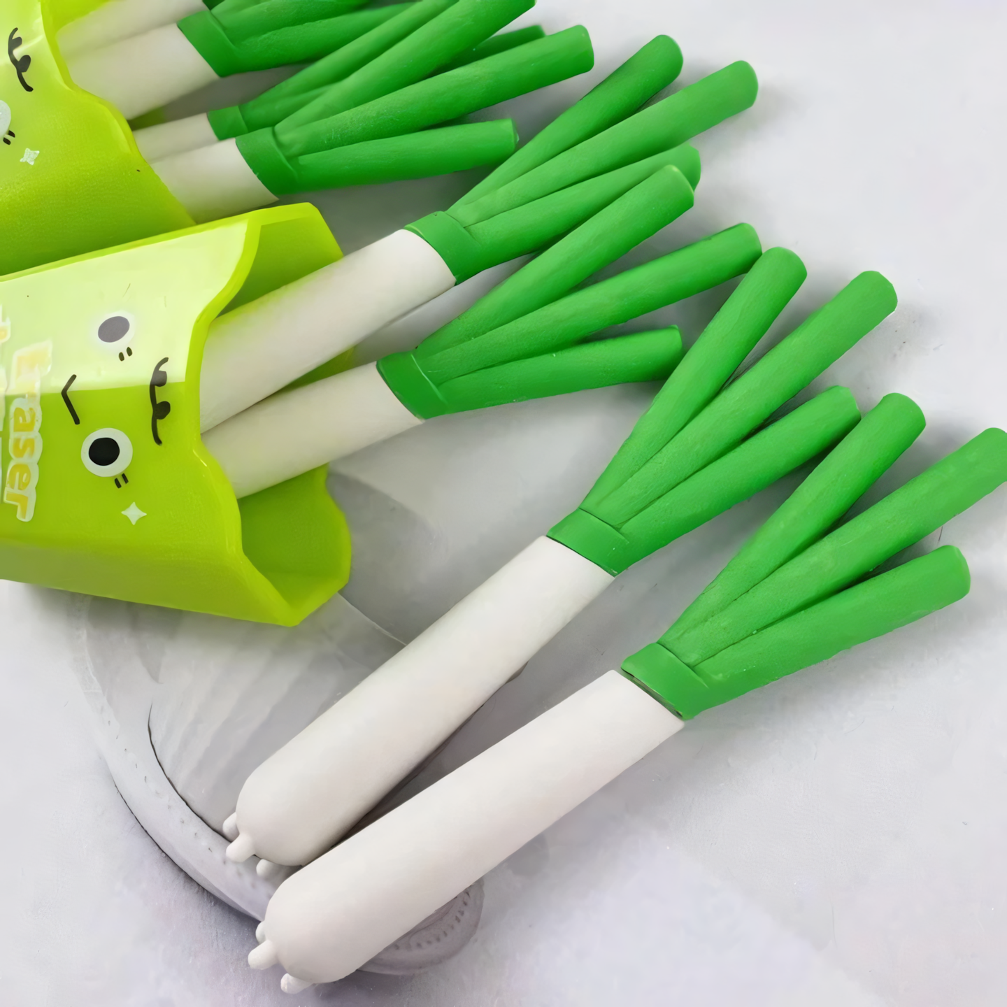 Cute Spring Onion | Scallion Eraser