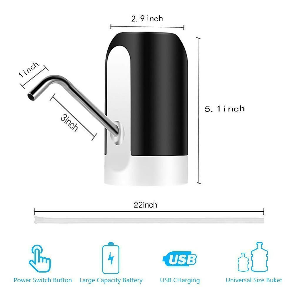 Automatic Electric Water Dispenser for 20L Bottle with Charger
