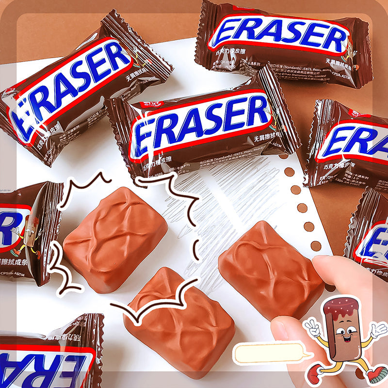 Creative Chocolate Bar Eraser
