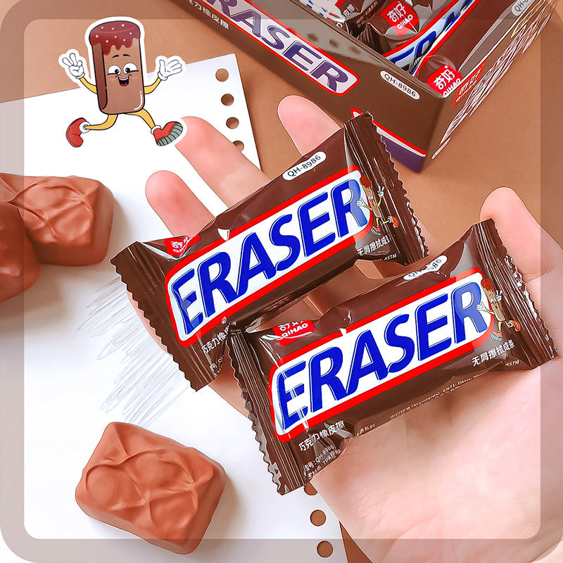 Creative Chocolate Bar Eraser