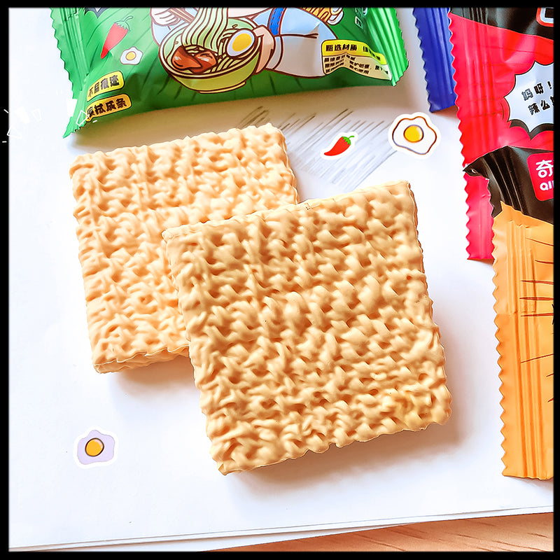 Instant Noodle Shape Eraser