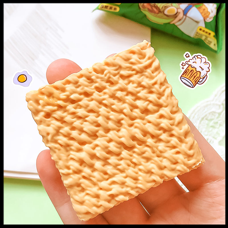 Instant Noodle Shape Eraser