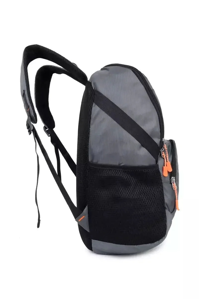15 L Waterproof Solid Casual Backpack for Unisex - Grey