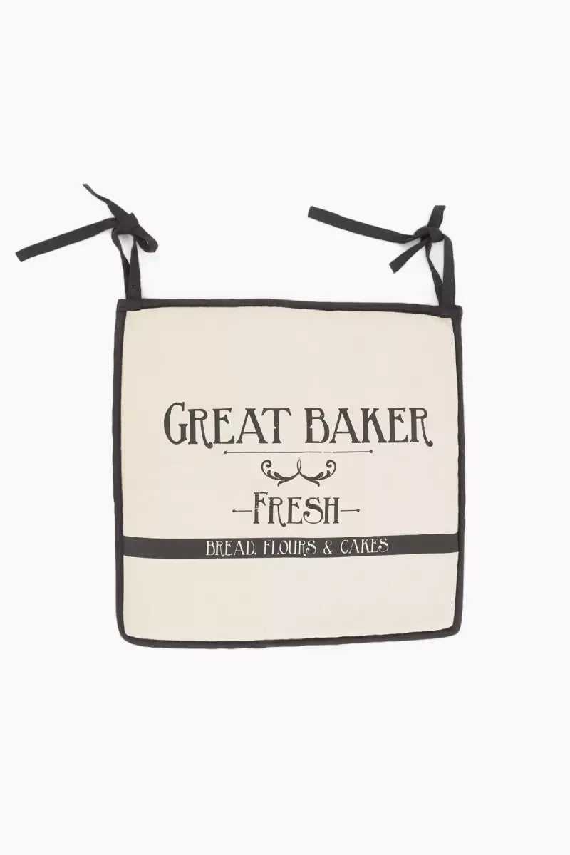 Cotton & Foam Seat Cushion - 38x38 cm - Kalai Cotton