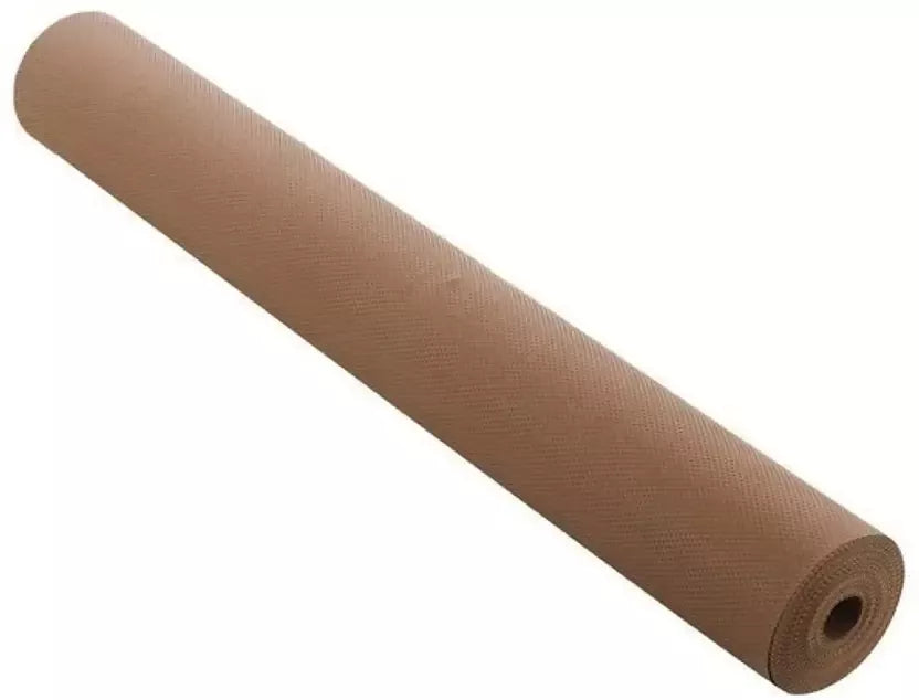 Mopak Decor Plain Brown Eva Printed Solid Fridge Mat & Cover Pack of 1- (3Meters)