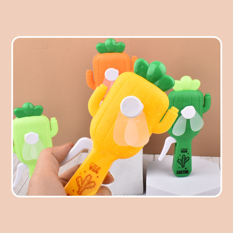 MIni Cactus Shape Hand Pressure Fan