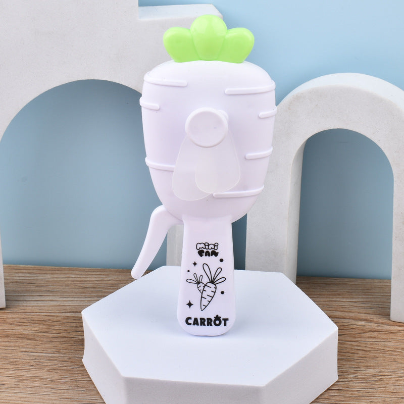 Mini Portable Carrot Hand Pressure Fan