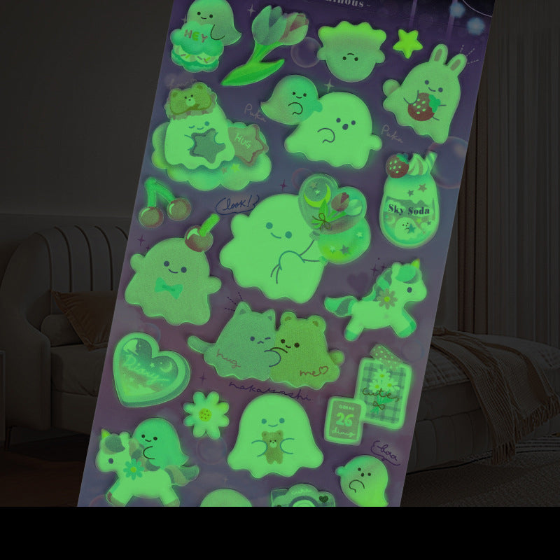 Cute 3D Puffy Sticker | Stick, Style & Smile!