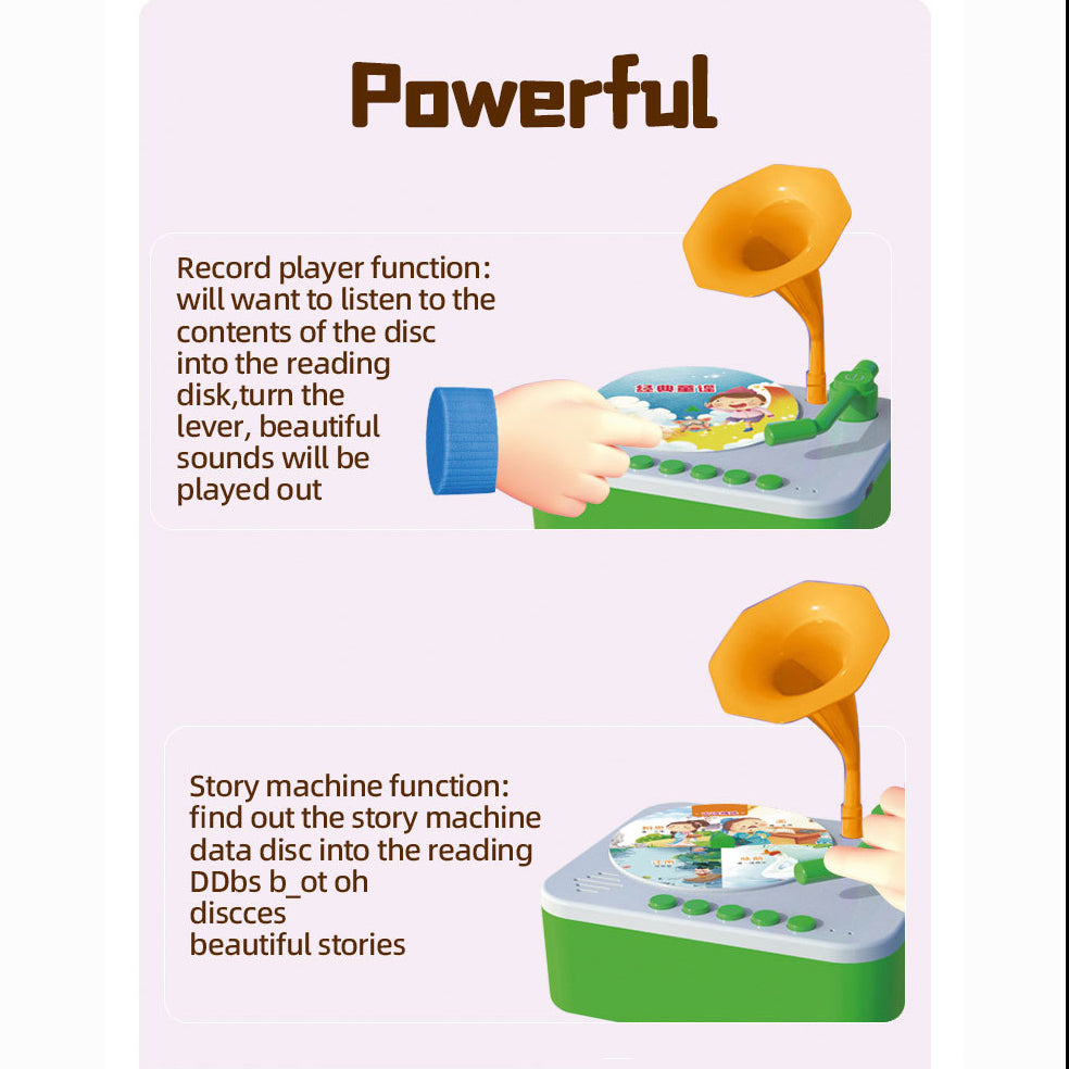Multifunctional Kids' Educational Gramophone