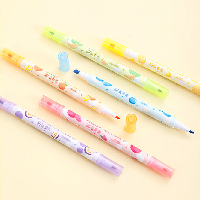 Fruit-Scented Highlighter Pack Of 6
