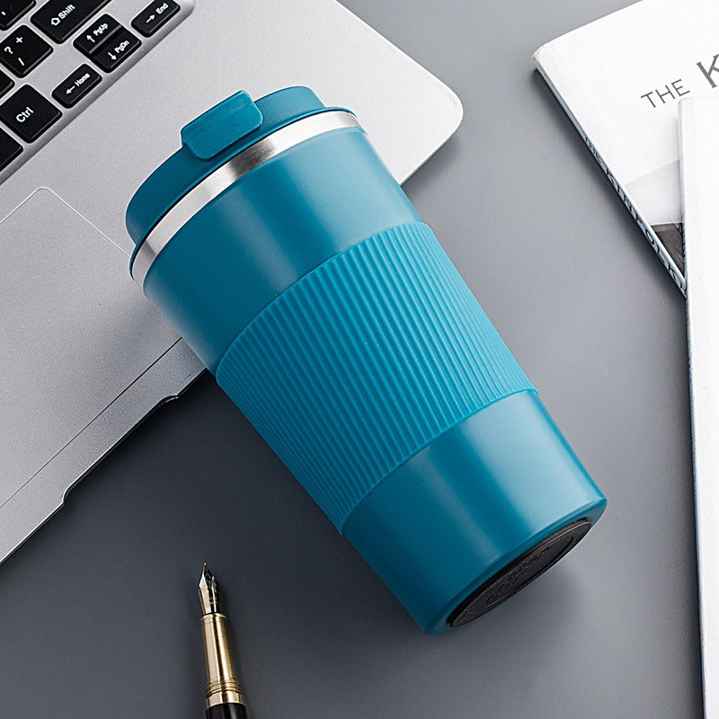 Stainless Steel Vacuum Coffee Mug with Sleeve 510ml