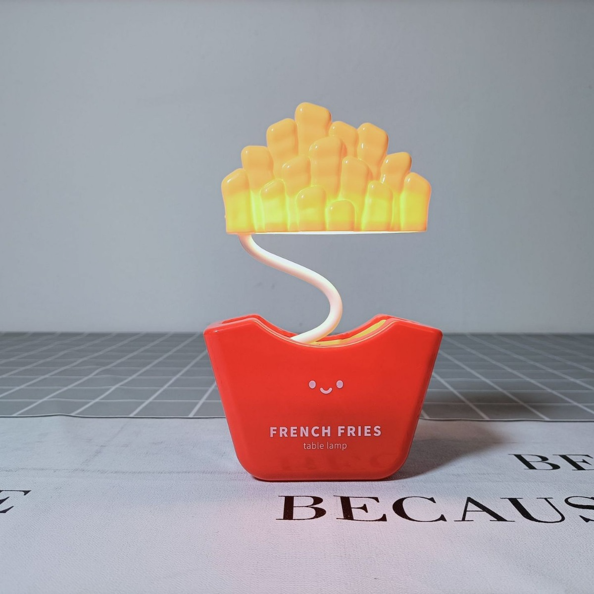 French Fries Night Lamp With Sharpener