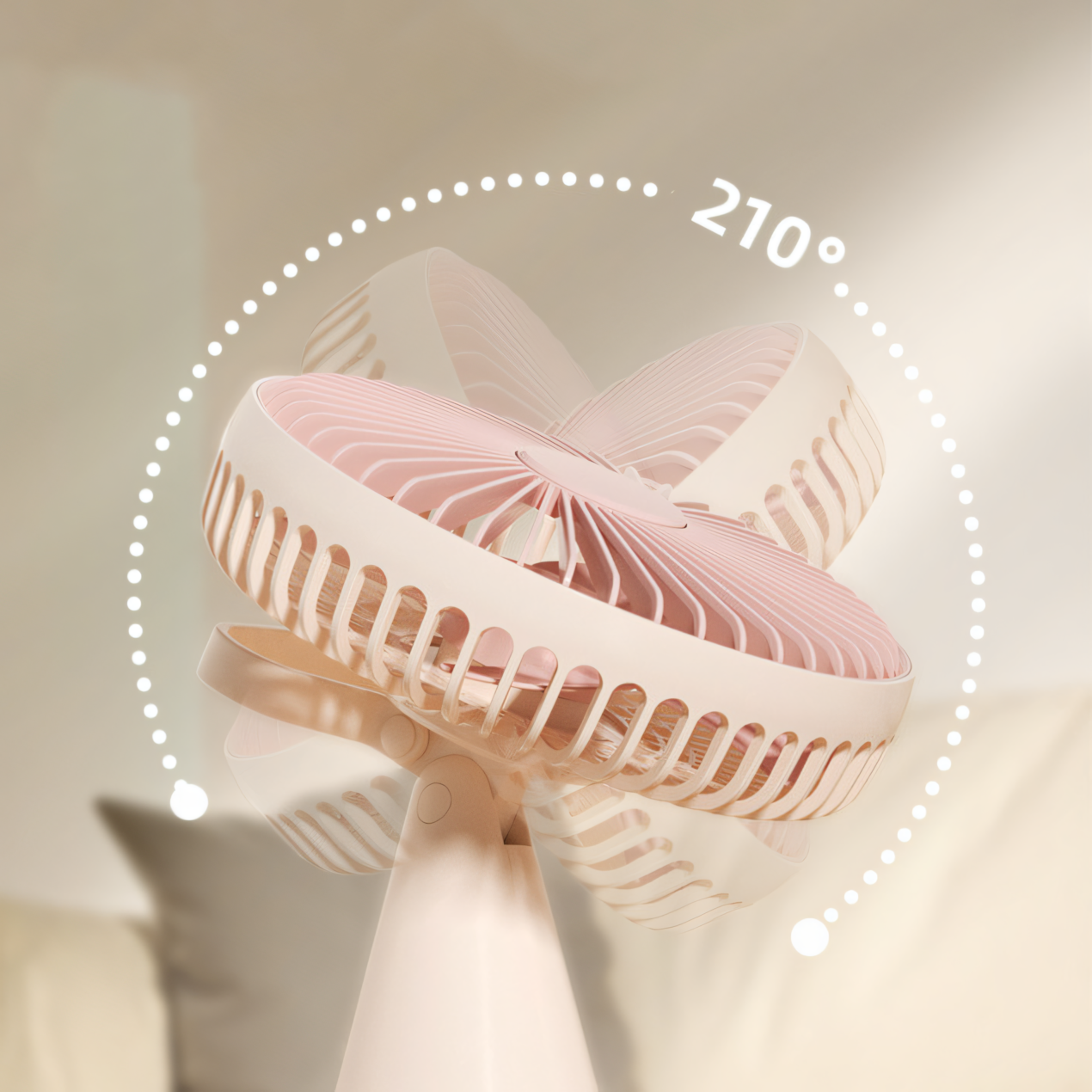 Cool & Compact: Windmill Portable Desk Fan