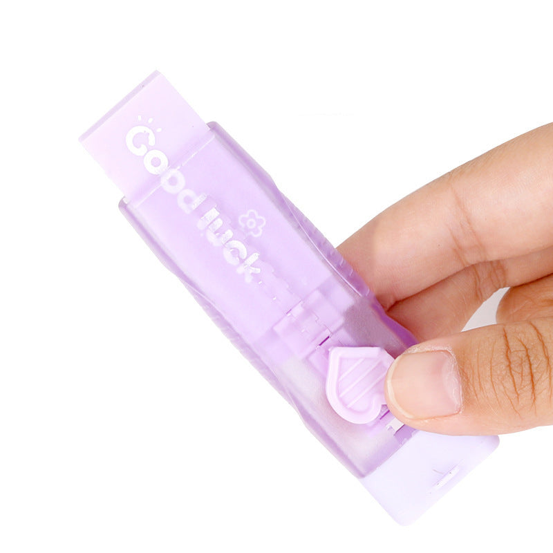 Good luck Girl Retractable/ Sliding Eraser