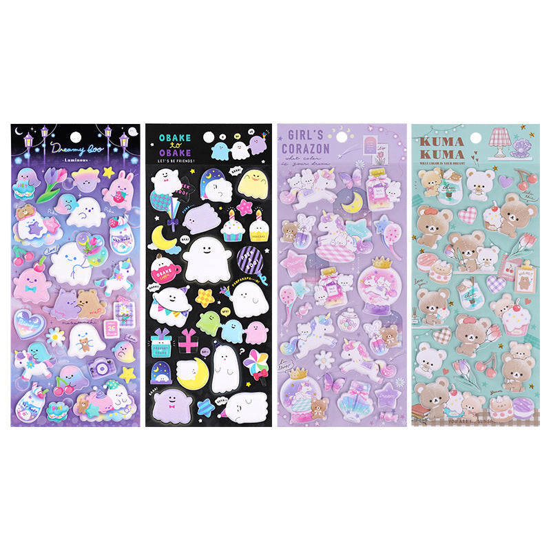 Cute 3D Puffy Sticker | Stick, Style & Smile!