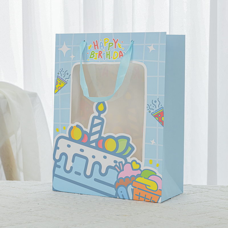 Sweet Cake Happy Birthday Paper Gift Bag