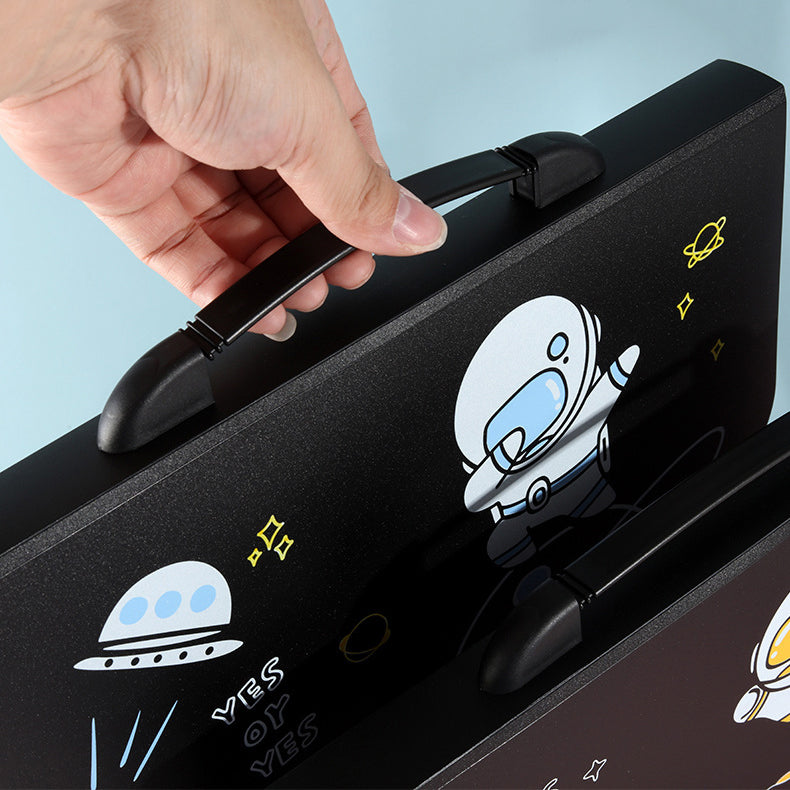 Space Theme Handbag Style File Folder