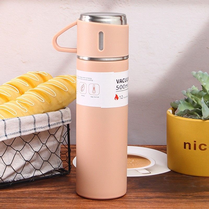Stainless Steel Vacuum Flask Gift Set