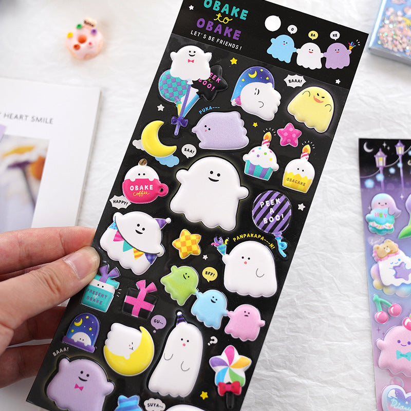 Cute 3D Puffy Sticker | Stick, Style & Smile!