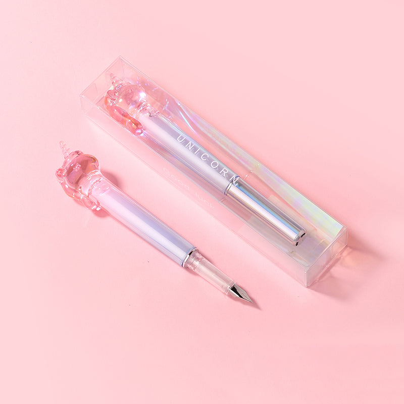 Crystal Unicorn Fountain Pen ✨