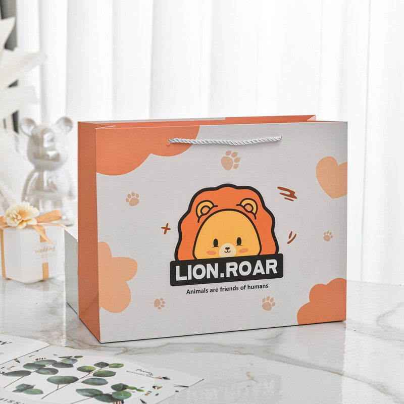 Cute Jungle Animal Paper Gift Bags