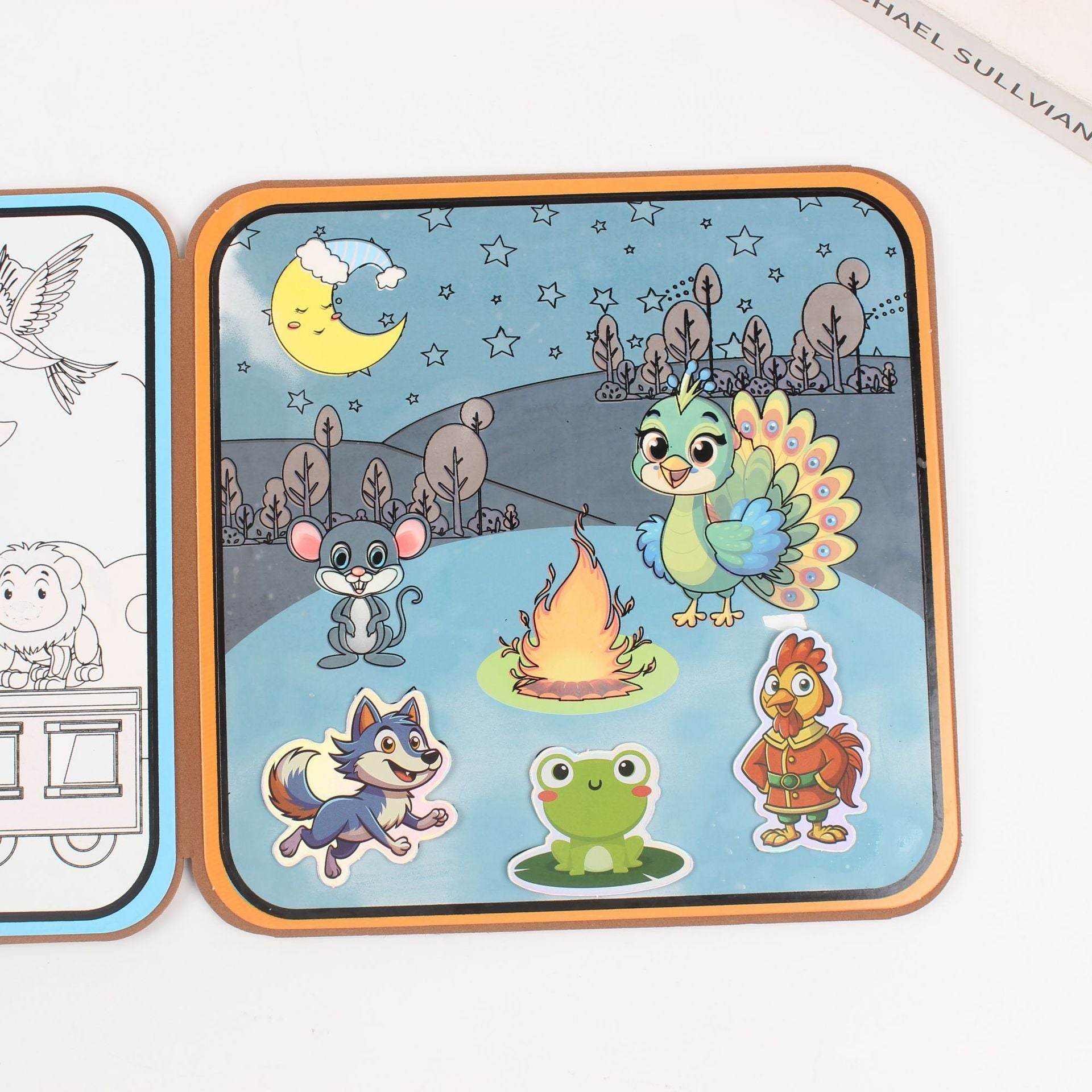 Creative Water Painting & Sticker Doodle Book