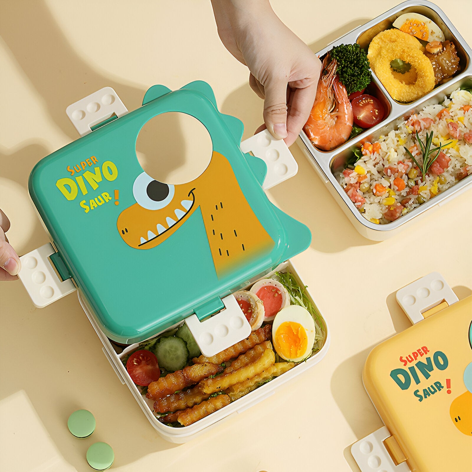 Carnival Supar Dinosaur Lunch Box - Roar into Lunch!