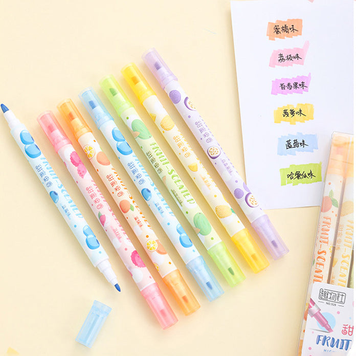 Fruit-Scented Highlighter Pack Of 6