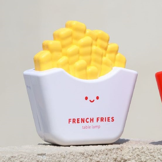 French Fries Night Lamp With Sharpener