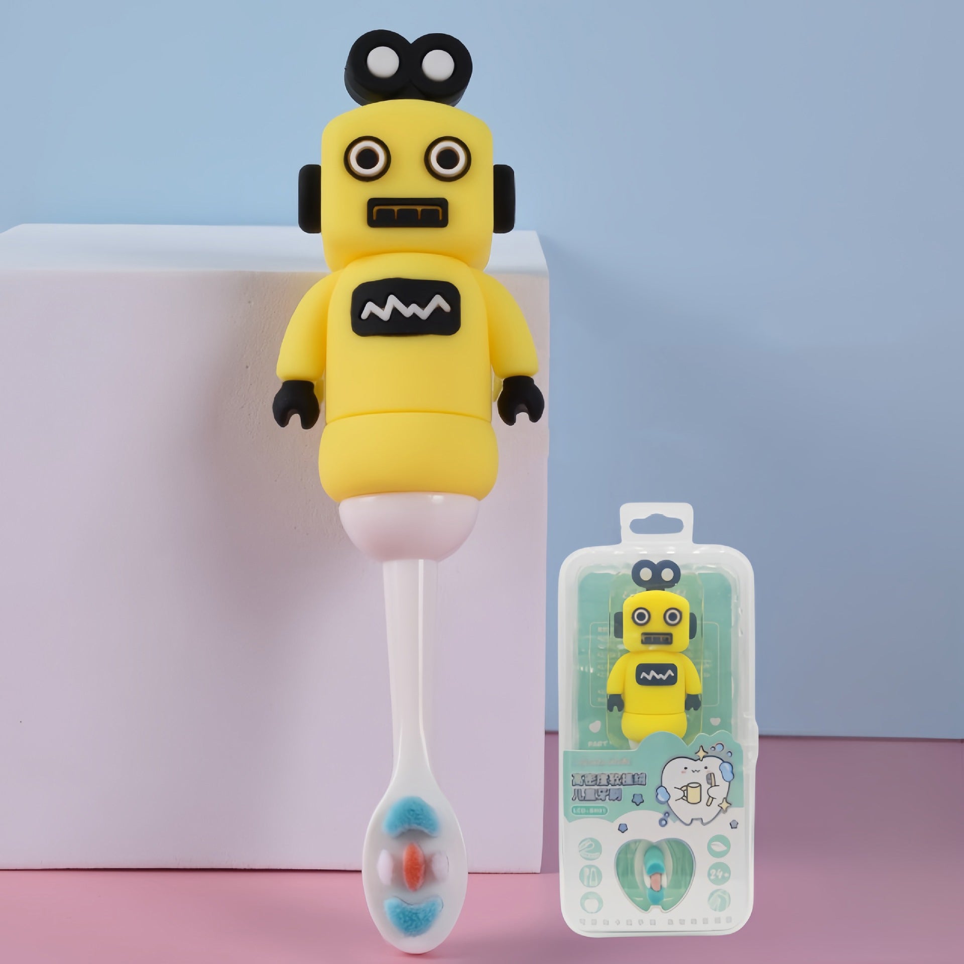 Robot Magic Soft-Bristled Toothbrush
