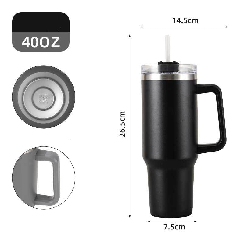 Personalized Large Capacity Stainless Steel Tumbler 1200ml